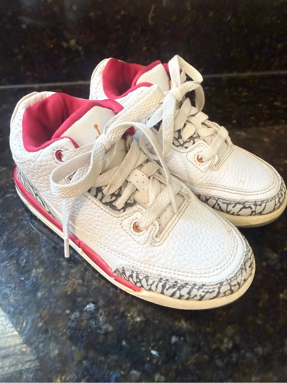 Air Jordan 3 Retro Cardinal Red Colorway PS 11